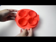 MHC 柔軟性 FDA 承認 シリコン アイスキューブ トレイ 模具 冷蔵庫 安全ケーキ ツール 模具