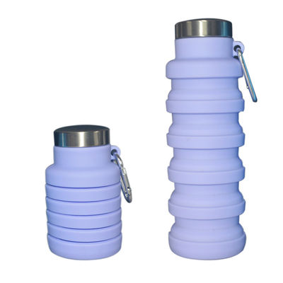購入 High Quality Eco-friendly Sports 335ml Silicone Collapsible Water Bottle online manufacture