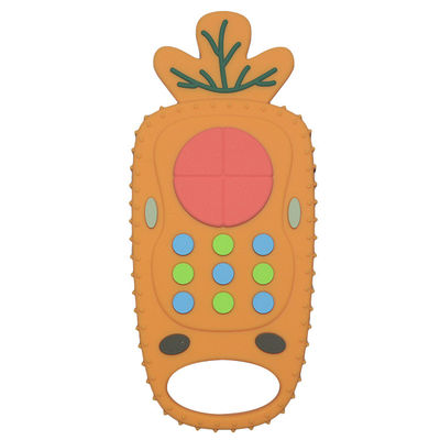 購入 シリコーンの歯牙発生のにんじんのリモート・コントロールTeether MHCの赤ん坊のおもちゃ online manufacture