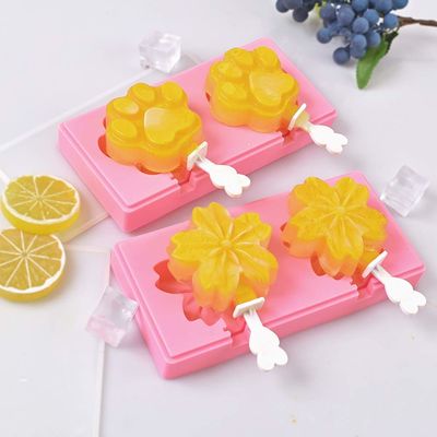 購入 耐久性MHCチェリーブローズムの形 シリコン アイスクリーム 蓋付きの模具 子供向け online manufacture