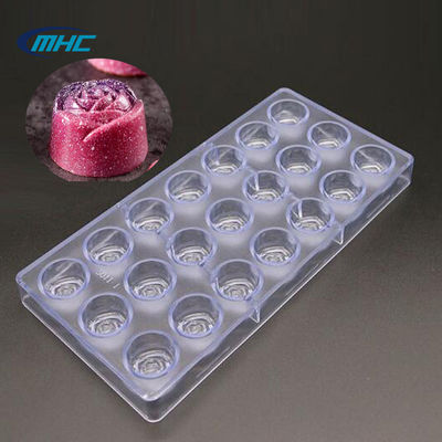 購入 MHCポリカルボネート ローズフラワー形チョコレート模具 FDA承認 online manufacture