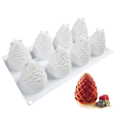 ハンドメイドのDiyのシリコーンのケーキ型のムースのシリコーンのベーキングは注文3D形を形成する