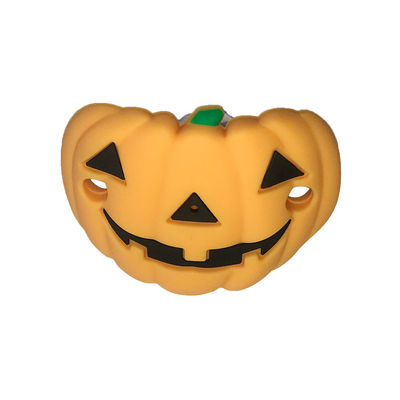 シリコーンの赤ん坊の調停者のハロウィンの流線形のカボチャは食品等級のダミーを形づける