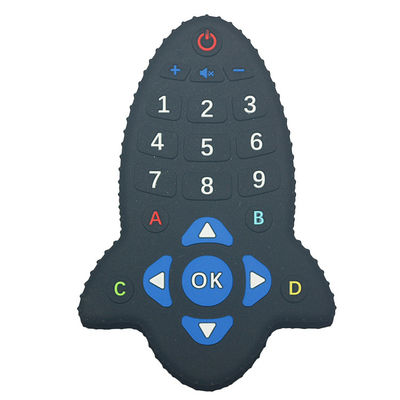 咀嚼のおもちゃのためにリモート・コントロール定形MHCのシリコーンの赤ん坊Teether