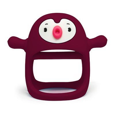 毒性のないシリコン 赤ちゃん歯具 歯具 歯具 痛み 緩和 動物 ペンギン歯具 玩具