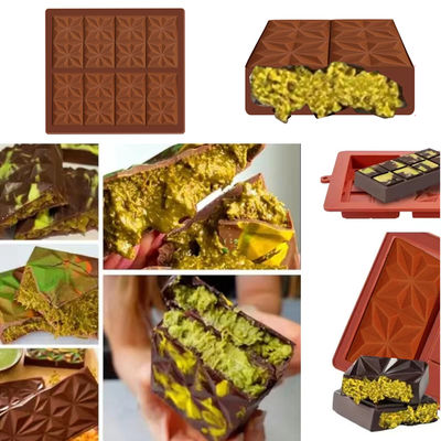 MHC シリコン ドバイ チョコレート 模具 カスタム 深小 シリコン チョコレート 模具 メーカー